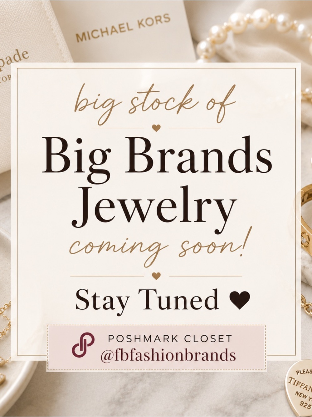 Big Brands Jewelry Coming Soon - Neutral Beige and Gold📿💍💍💎